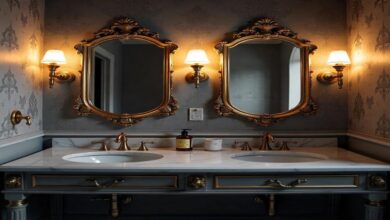 bathroom mirrors