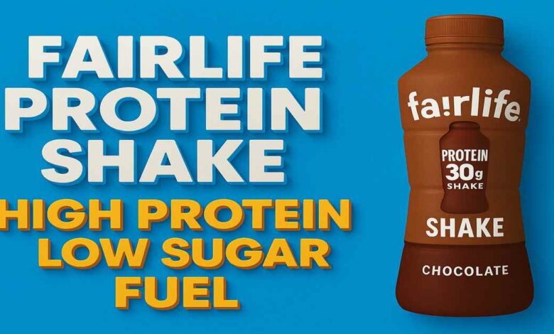 fairlife protein shake