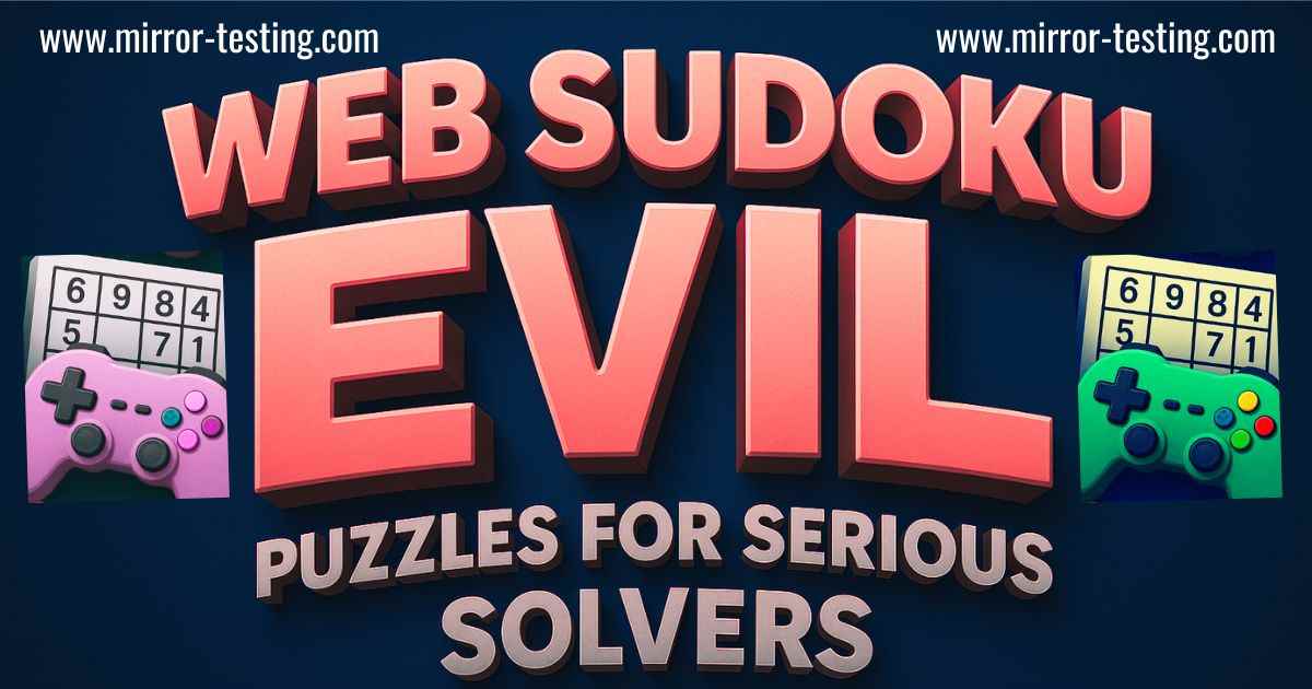 web sudoku evil